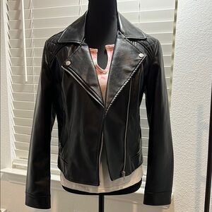 BB Dakota by Steve Madden Black Leather Jacket